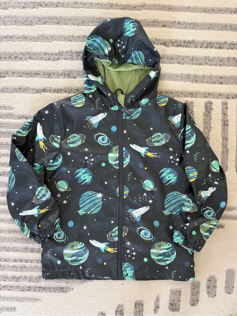 Stephen Joseph Space Theme Rain Jacket ☔️